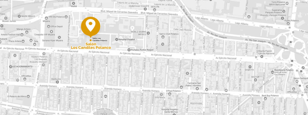 Cómo llegar a salón Candiles